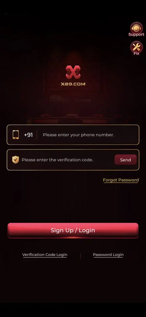 X89 Login